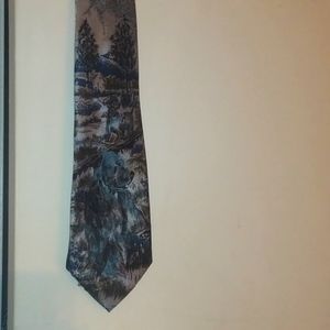Vintage Peachick Tie - Maroon